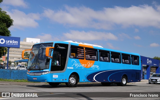 Empresa de Ônibus Pássaro Marron 5089 na cidade de São Paulo, São Paulo, Brasil, por Francisco Ivano. ID da foto: 10958407.