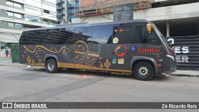 Coletivo Transportes 1016 na cidade de Maceió, Alagoas, Brasil, por Zé Ricardo Reis. ID da foto: 10960647.