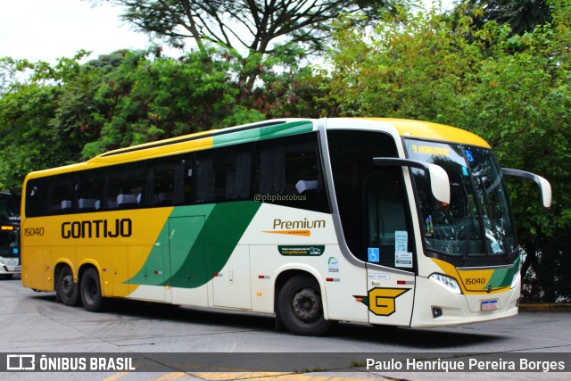 Empresa Gontijo de Transportes 15040 na cidade de São Paulo, São Paulo, Brasil, por Paulo Henrique Pereira Borges. ID da foto: 10961901.