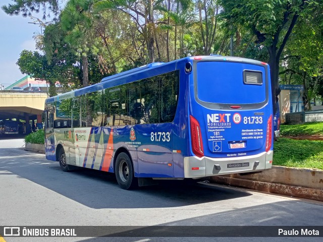 Next Mobilidade - ABC Sistema de Transporte 81.733 na cidade de São Caetano do Sul, São Paulo, Brasil, por Paulo Mota. ID da foto: 10960237.