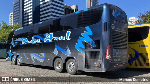 Pedra Azul Turismo 35000 na cidade de Vitória, Espírito Santo, Brasil, por Marcos Demetrio. Número da foto: #10961936.