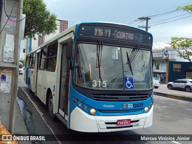 Viação São Pedro 0313039 na cidade de Manaus, Amazonas, Brasil, por Marcus Vinicios Júnior. ID da foto: 10960272.