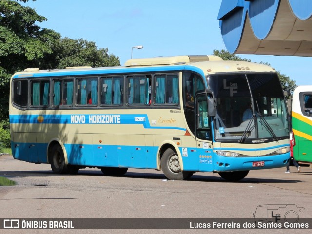 Viação Novo Horizonte 1020911 na cidade de Palmas, Tocantins, Brasil, por Lucas Ferreira dos Santos Gomes. Número da foto: #10960559.