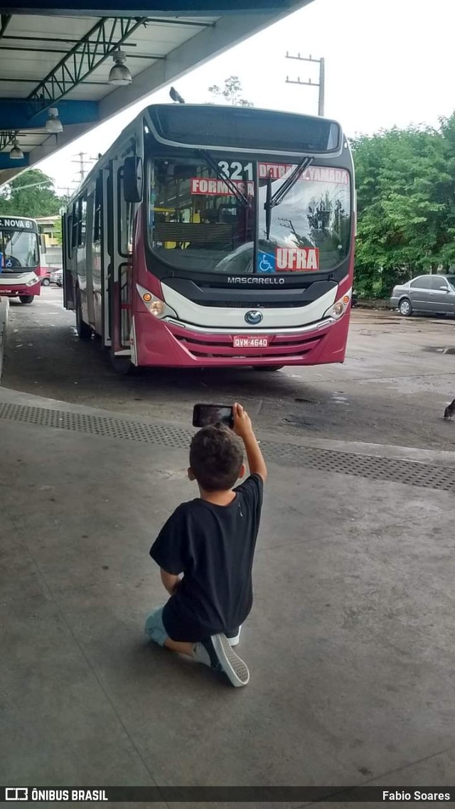 Transurb AE-32114 na cidade de Belém, Pará, Brasil, por Fabio Soares. ID da foto: 10961130.