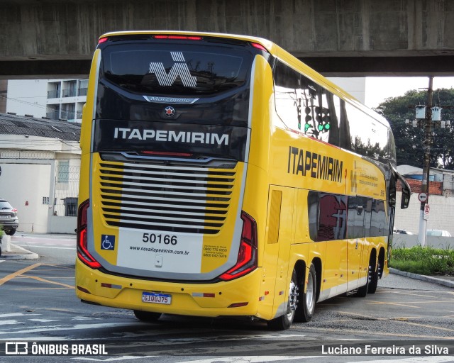 Viação Nova Itapemirim 50166 na cidade de São Paulo, São Paulo, Brasil, por Luciano Ferreira da Silva. Número da foto: #10961404.