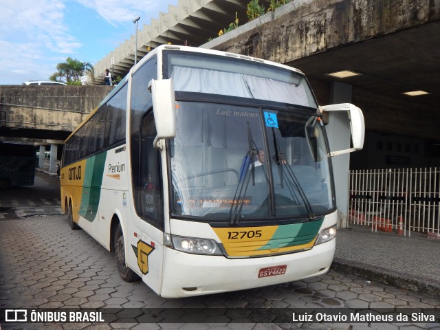 Empresa Gontijo de Transportes 12705 na cidade de Belo Horizonte, Minas Gerais, Brasil, por Luiz Otavio Matheus da Silva. ID da foto: 10961284.