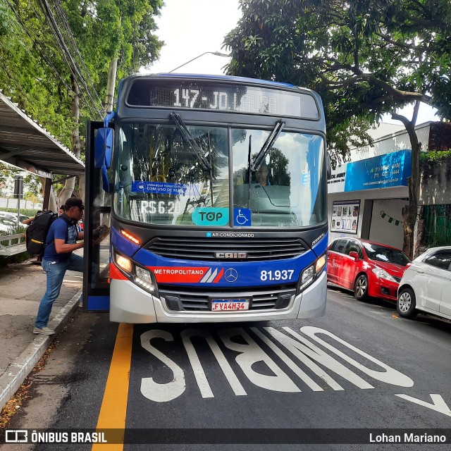 Next Mobilidade - ABC Sistema de Transporte 81.937 na cidade de São Caetano do Sul, São Paulo, Brasil, por Lohan Mariano. ID da foto: 10963324.