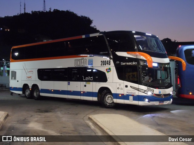 Expresso União 20048 na cidade de Santos, São Paulo, Brasil, por Davi Cesar. Número da foto: #10963514.