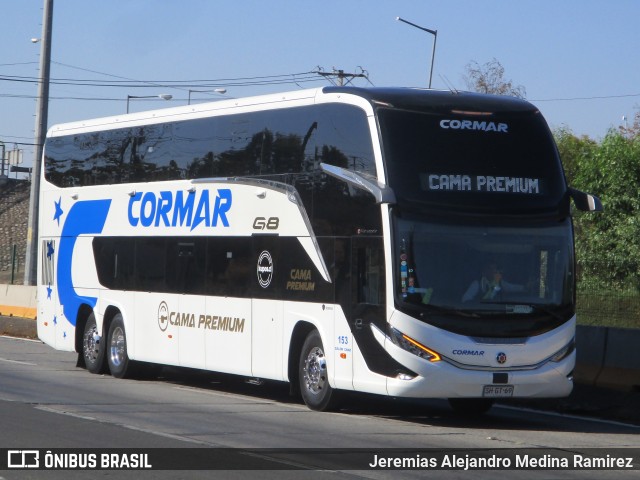 Cormar Bus 153 na cidade de Rancagua, Cachapoal, Libertador General Bernardo O'Higgins, Chile, por Jeremias Alejandro Medina Ramirez. Número da foto: #10963842.