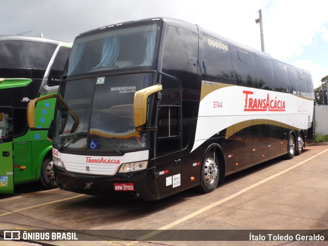 TransAcácia Turismo 3744 na cidade de Maringá, Paraná, Brasil, por Ítalo Toledo Geraldo. Número da foto: #10962657.