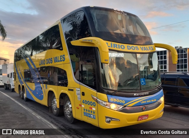 Viação Lírio dos Vales 40000 na cidade de Cariacica, Espírito Santo, Brasil, por Everton Costa Goltara. Número da foto: #10964015.