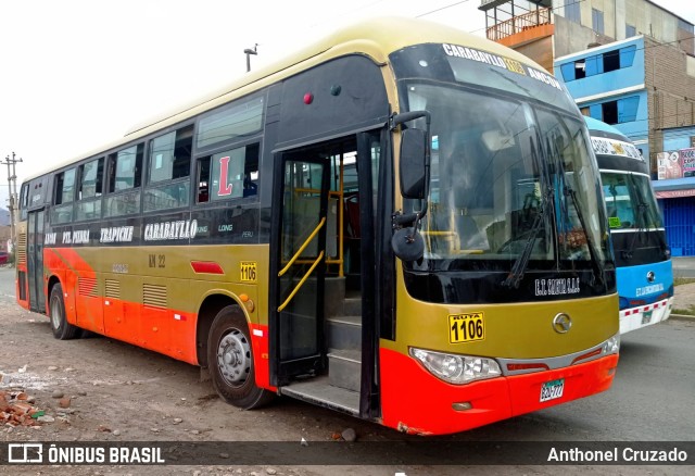 Empresa de Transportes Saeta S.A.C. 124 na cidade de Carabayllo, Lima, Lima Metropolitana, Peru, por Anthonel Cruzado. Número da foto: #10963598.