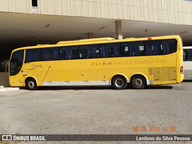 Viação Itapemirim 8881 na cidade de Caruaru, Pernambuco, Brasil, por Lenilson da Silva Pessoa. Número da foto: #10963026.