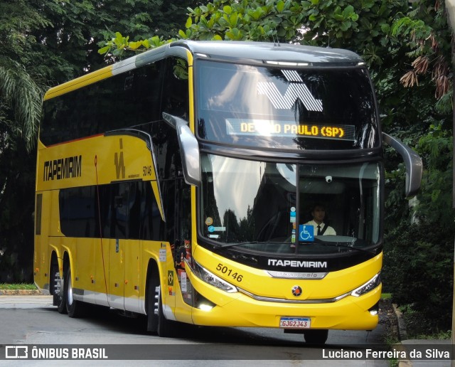 Viação Nova Itapemirim 50146 na cidade de São Paulo, São Paulo, Brasil, por Luciano Ferreira da Silva. Número da foto: #10964437.