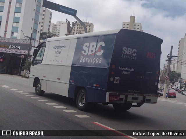 BR7 Mobilidade 9031 na cidade de São Caetano do Sul, São Paulo, Brasil, por Rafael Lopes de Oliveira. ID da foto: 10964345.