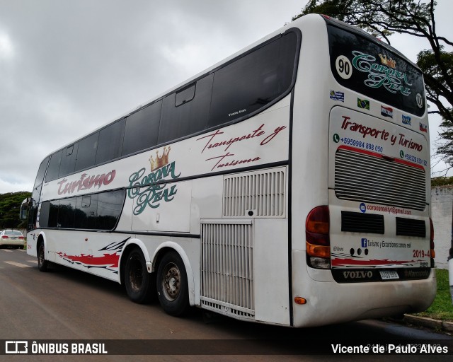 Corona Real Turismo y Transportes 2019-4 na cidade de Batatais, São Paulo, Brasil, por Vicente de Paulo Alves. ID da foto: 10962710.