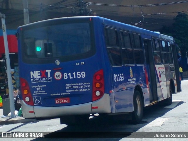 Next Mobilidade - ABC Sistema de Transporte 81.159 na cidade de Santo André, São Paulo, Brasil, por Juliano Soares. Número da foto: #10965541.