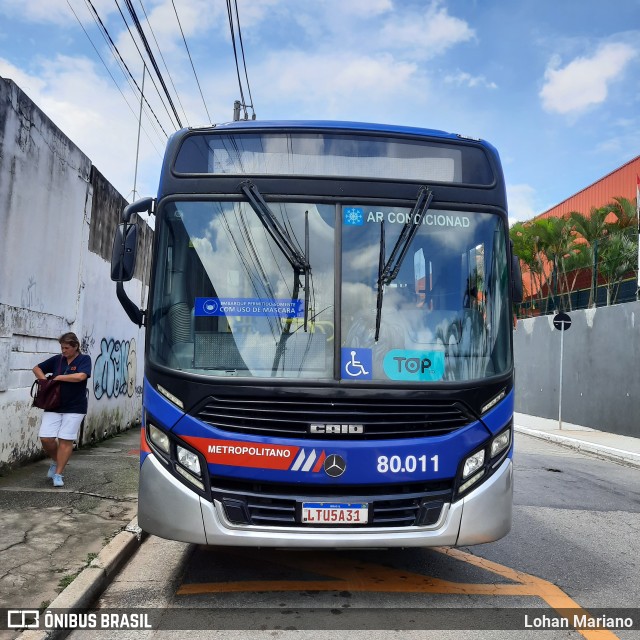Next Mobilidade - ABC Sistema de Transporte 80.011 na cidade de São Caetano do Sul, São Paulo, Brasil, por Lohan Mariano. Número da foto: #10963335.