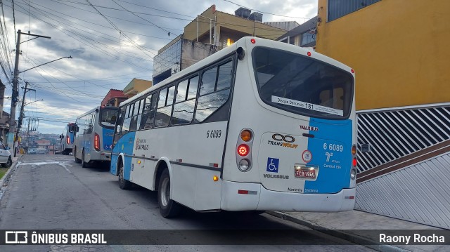 Transwolff Transportes e Turismo 6 6089 na cidade de São Paulo, São Paulo, Brasil, por Raony Rocha. ID da foto: 10963679.