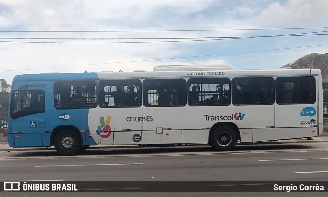 Viação Grande Vitória 23200 na cidade de Vitória, Espírito Santo, Brasil, por Sergio Corrêa. ID da foto: 10962719.