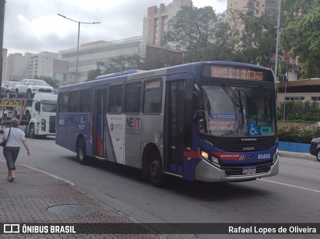 Next Mobilidade - ABC Sistema de Transporte 80.655 na cidade de São Caetano do Sul, São Paulo, Brasil, por Rafael Lopes de Oliveira. Número da foto: #10964365.
