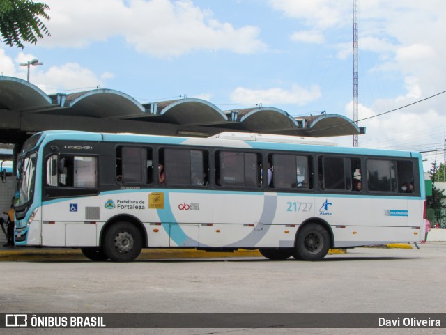 Aliança Transportes Urbanos 21727 na cidade de Fortaleza, Ceará, Brasil, por Davi Oliveira. ID da foto: 10962998.