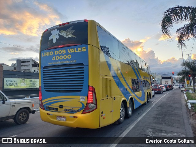 Viação Lírio dos Vales 40000 na cidade de Cariacica, Espírito Santo, Brasil, por Everton Costa Goltara. Número da foto: #10964018.