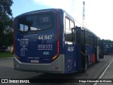 Viação Jacareí 44.847 na cidade de Mogi das Cruzes, São Paulo, Brasil, por Diego Alexandre de Morais. Número da foto: #:id.