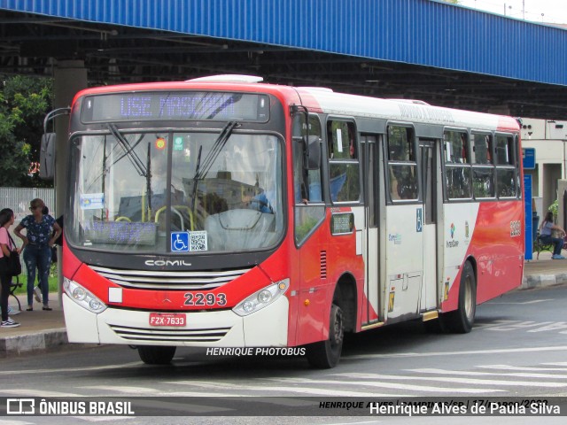 Expresso CampiBus 2293 na cidade de Campinas, São Paulo, Brasil, por Henrique Alves de Paula Silva. Número da foto: #10967991.