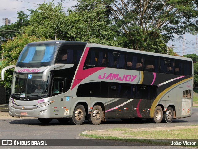 Viação Jam Joy 9315 na cidade de Teresina, Piauí, Brasil, por João Victor. Número da foto: #10967431.