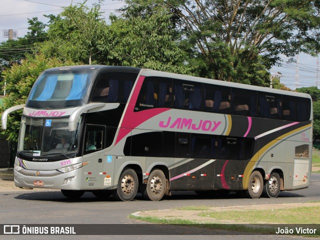 Viação Jam Joy 9315 na cidade de Teresina, Piauí, Brasil, por João Victor. ID da foto: 10967431.