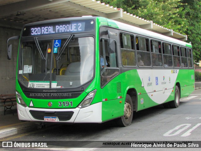 VB Transportes e Turismo 3191 na cidade de Campinas, São Paulo, Brasil, por Henrique Alves de Paula Silva. Número da foto: #10968026.
