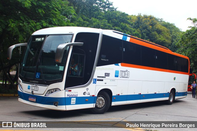 Expresso União 10397 na cidade de São Paulo, São Paulo, Brasil, por Paulo Henrique Pereira Borges. Número da foto: #10966170.