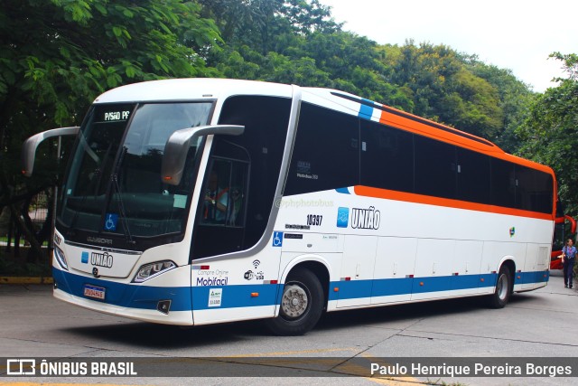 Expresso União 10397 na cidade de São Paulo, São Paulo, Brasil, por Paulo Henrique Pereira Borges. ID da foto: 10966170.