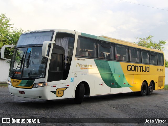 Empresa Gontijo de Transportes 12600 na cidade de Teresina, Piauí, Brasil, por João Victor. Número da foto: #10966716.