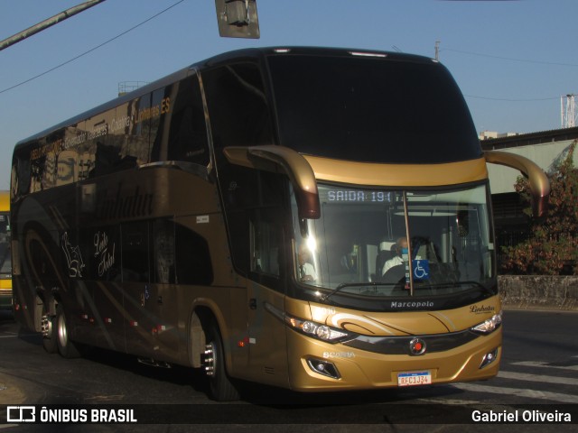 Linhatur Turismo e Fretamento 8010 na cidade de Belo Horizonte, Minas Gerais, Brasil, por Gabriel Oliveira. ID da foto: 10968242.