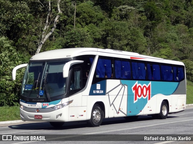 Auto Viação 1001 RJ 108.334 na cidade de Petrópolis, Rio de Janeiro, Brasil, por Rafael da Silva Xarão. ID da foto: 10967247.