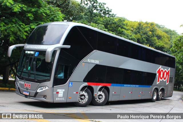 Auto Viação 1001 RJ 108.1205 na cidade de São Paulo, São Paulo, Brasil, por Paulo Henrique Pereira Borges. Número da foto: #10966155.