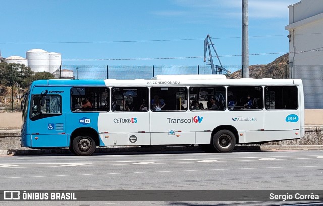 Vereda Transporte Ltda. 13184 na cidade de Vitória, Espírito Santo, Brasil, por Sergio Corrêa. ID da foto: 10965869.