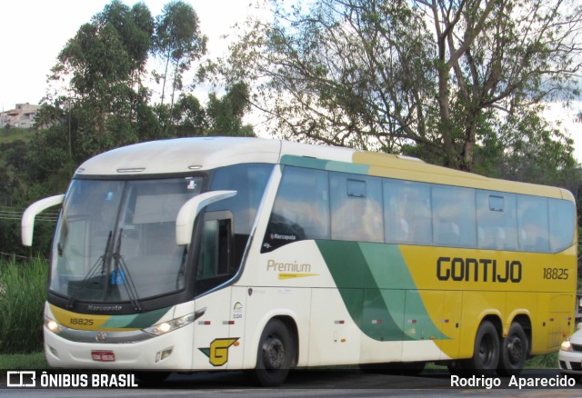 Empresa Gontijo de Transportes 18825 na cidade de Conselheiro Lafaiete, Minas Gerais, Brasil, por Rodrigo  Aparecido. ID da foto: 10967509.