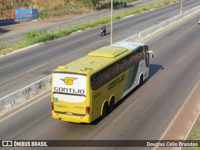 Empresa Gontijo de Transportes 17290 na cidade de Belo Horizonte, Minas Gerais, Brasil, por Douglas Célio Brandao. ID da foto: 10968306.