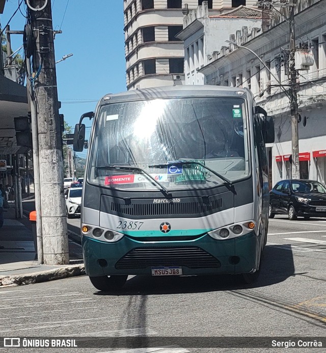 Viação Grande Vitória 23857 na cidade de Vitória, Espírito Santo, Brasil, por Sergio Corrêa. ID da foto: 10965883.