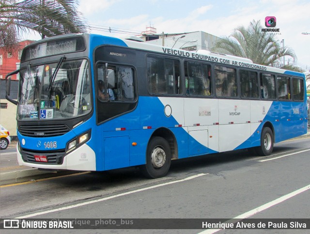 VB Transportes e Turismo 1405 na cidade de Campinas, São Paulo, Brasil, por Henrique Alves de Paula Silva. Número da foto: #10916751.
