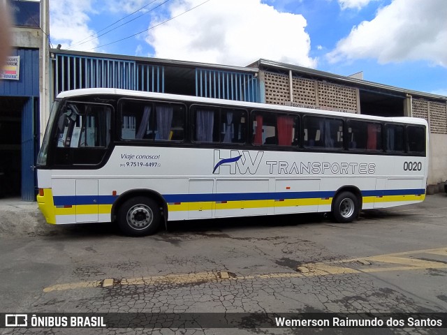 HW Transportes 0020 na cidade de São José da Lapa, Minas Gerais, Brasil, por Wemerson Raimundo dos Santos. ID da foto: 10915626.