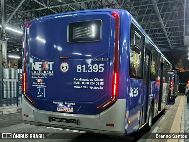 Next Mobilidade - ABC Sistema de Transporte 81.395 na cidade de Santo André, São Paulo, Brasil, por Brenno Santos. Número da foto: #10916245.