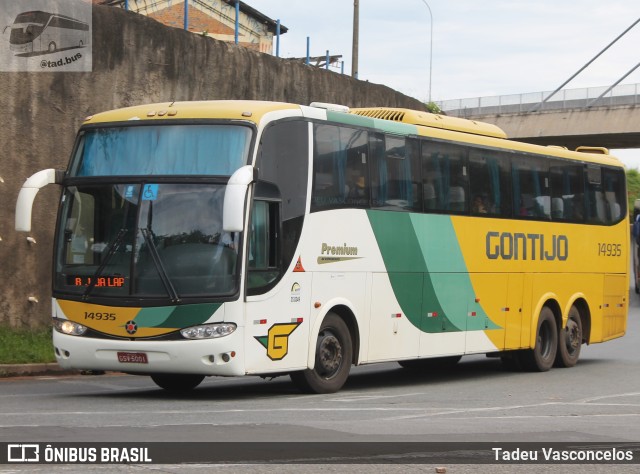 Empresa Gontijo de Transportes 14935 na cidade de Campinas, São Paulo, Brasil, por Tadeu Vasconcelos. ID da foto: 10917981.