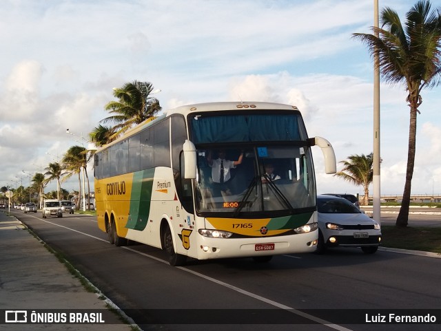 Empresa Gontijo de Transportes 17165 na cidade de Maceió, Alagoas, Brasil, por Luiz Fernando. ID da foto: 10916594.