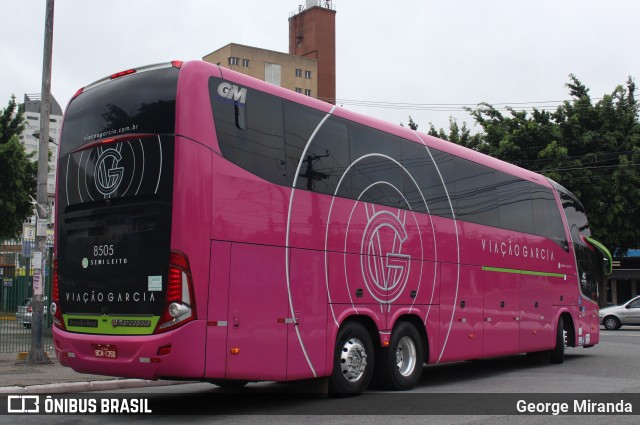 Viação Garcia 8505 na cidade de São Paulo, São Paulo, Brasil, por George Miranda. Número da foto: #10917079.