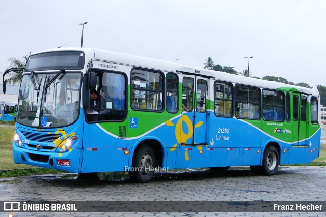 Unimar Transportes 21352 na cidade de Cariacica, Espírito Santo, Brasil, por Franz Hecher. ID da foto: 10918509.