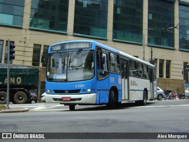 Viação Paratodos > São Jorge > Metropolitana São Paulo > Mobibrasil 6 3501 na cidade de São Paulo, São Paulo, Brasil, por Alex Marques. Número da foto: #10916548.